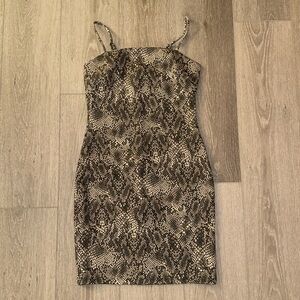 Snake Skin Dress
